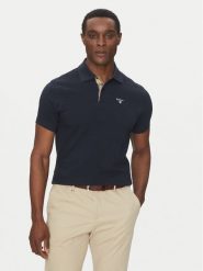 Barbour Polo Tartan MML0012NY31 Granatowy Tailored Fit. Niebieskie koszulki polo Barbour, m, bez wzorów, z bawełny, bez kołnierzyka, bez ramiączek. Za 289.99 zł.