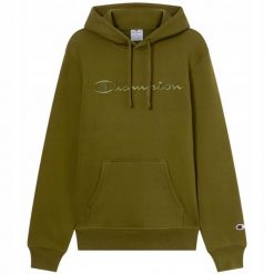 Bluza Męska Z Kapturem Champion Sportowa Treningowa Bawełniana Hoodie XXL. Zielone bluzy z kapturem Champion, m, bez wzorów, z bawełny, z kapturem. Za 208.00 zł.