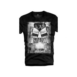 T-shirt UNDERWORLD Organic Cotton Hedonism. Czarne t-shirty Underworld, l, bez wzorów, z bawełny, bez kołnierzyka, bez ramiączek. Za 69.99 zł.