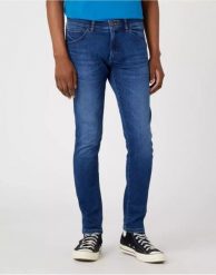 WRANGLER BRYSON MĘSKIE SPODNIE JEANSOWE JEANSY DŻINSY BLUE CRUSH W14XCSZ50. Niebieskie jeansy Wrangler, l. Za 229.99 zł.