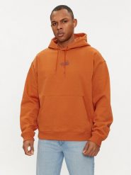 Ellesse Bluza Piattino Oh Hoody SHP16118 Pomarańczowy Regular Fit. Brązowe bluzy Ellesse, l, bez wzorów, z bawełny, bez kaptura. Za 239.99 zł.