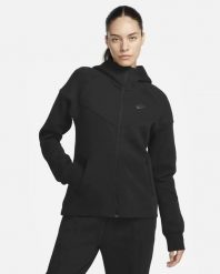 Bluza z Kapturem I Suwakiem Na Całej Długości Tech Fleece Windrunner Rozmiar XS…. Czarne bluzy z kapturem Nike, xs, bez wzorów, z polaru, z kapturem. Za 570.60 zł.