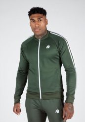 Riverside Kurtka dresowa - Zielony. Zielone kurtki GORILLA WEAR, m, bez wzorów, z dresówki, bez kaptura. Za 320.00 zł.