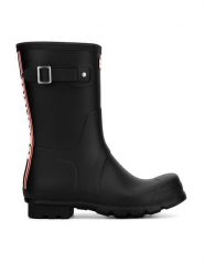Hunter Kalosze MFS9353RMA Czarny. Czarne śniegowce Hunter, z kauczuku, bez zapięcia. Za 249.99 zł.