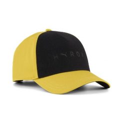 Czapka z daszkiem PUMA x HYROX PUMA. Żółte czapki z daszkiem Puma, na wiosnę, z aplikacjami. Za 129.00 zł.