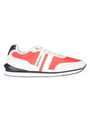 Geographical Norway Sneakersy "Orlando" w kolorze beżowo-czerwonym rozmiar: 40. Brązowe buty sportowe casual Geographical Norway, bez wzorów, bez zapięcia. Za 113.10 zł.