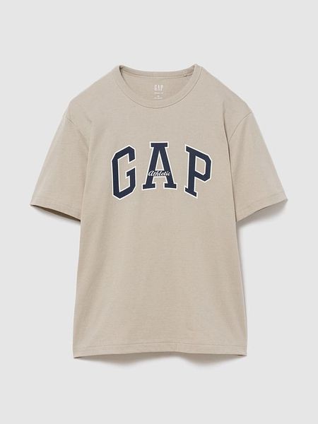 GAP Koszulka w kolorze beżowym rozmiar: XXL. Brązowe bezrękawniki GAP, xxl, bez wzorów, z bawełny, bez kołnierzyka, bez ramiączek. Za 84.21 zł.