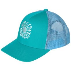 Czapka Trucker Helly Hansen. Zielone czapki z daszkiem Helly Hansen, bez wzorów. Za 256.00 zł.
