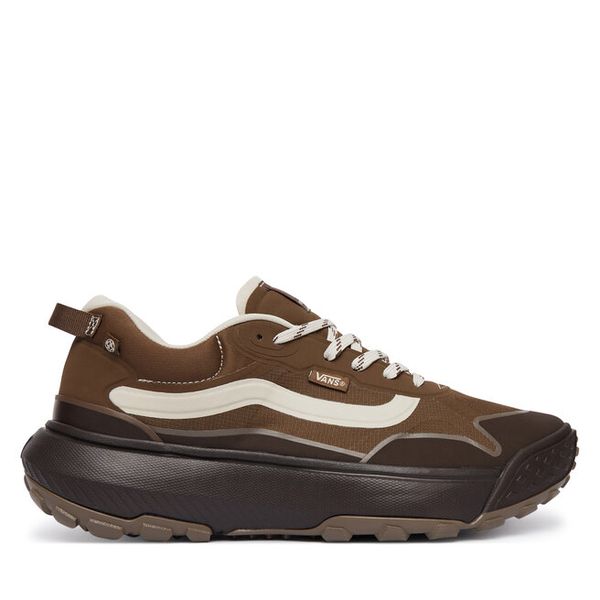 Trekkingi Vans. Brązowe buty trekkingowe Vans, bez wzorów, bez zapięcia. Za 599.99 zł.