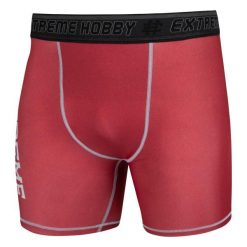 Spodenki Vale Tudo do MMA męskie EXTREME HOBBY TRACE. Czerwone odzież kompresyjna EXTREME HOBBY, m, bez wzorów, z elastanu. Za 179.00 zł.