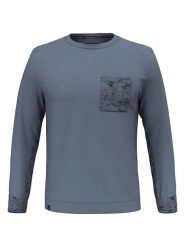 Salewa Bluza w kolorze niebieskim rozmiar: XL. Niebieskie bluzy Salewa, xl, bez wzorów, z materiału, bez kaptura. Za 212.30 zł.