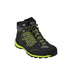 Buty trekkingowe męskie Samaris Mid II Regatta. Czarne buty trekkingowe Regatta, bez wzorów, z gumy, bez zapięcia, trekkingowe. W wyprzedaży za 283.00 zł.