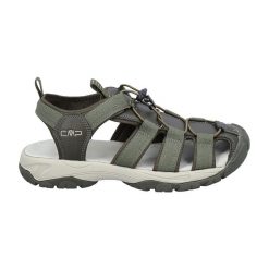 Sandały męskie CMP Sahiph. Zielone sandały CMP, z materiału, bez zapięcia. Za 219.99 zł.