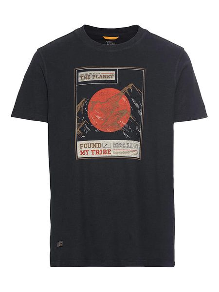 Camel Active Koszulka w kolorze granatowym rozmiar: 5XL. Niebieskie bezrękawniki Camel Active, xl, bez wzorów, z bawełny, bez kołnierzyka, bez ramiączek. Za 91.56 zł.