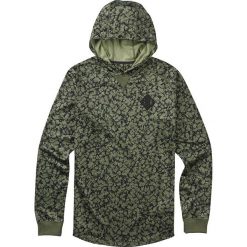 Bluza funkcyjna "Caption" w kolorze khaki. Bluzy z kapturem marki Burton, m, z aplikacjami, z materiału, z kapturem. W wyprzedaży za 211.95 zł.