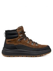 Geox Trekkingi U Granito + Grip B A U46FZD 022BC CS69B Brązowy. Brązowe trekkingi Geox, bez wzorów, ze skóry, bez zapięcia. Za 509.99 zł.