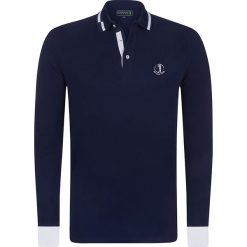 Koszulka polo "Pro" w kolorze granatowym. Koszulki polo marki Sir Raymond Tailor. W wyprzedaży za 130.95 zł.
