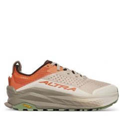 Buty do biegania Altra. Brązowe buty do biegania Altra, bez wzorów, bez zapięcia, do biegania. Za 899.99 zł.