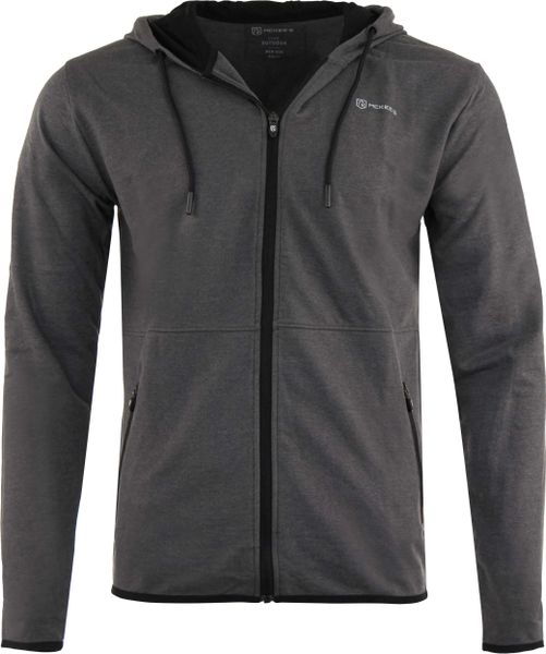 Męska bluza Mckees Massive Grey Melange. Szare bluzy z kapturem Givova, m, bez wzorów, z bawełny, z kapturem. Za 131.70 zł.