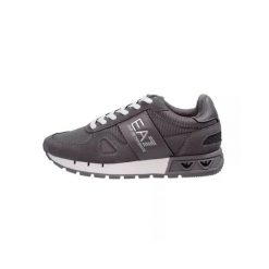Sneakersy męskie EA7 Emporio Armani Legacy buty sportowe brązowe. Szare buty sportowe casual EA7, bez wzorów, bez zapięcia. Za 709.00 zł.