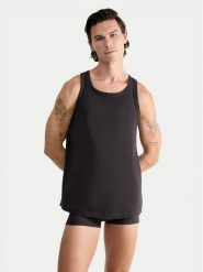 Sloggi Podkoszulek 10222292 Szary Regular Fit. Szare podkoszulki Sloggi, m, bez wzorów, z bawełny, bez ramiączek. Za 89.99 zł.