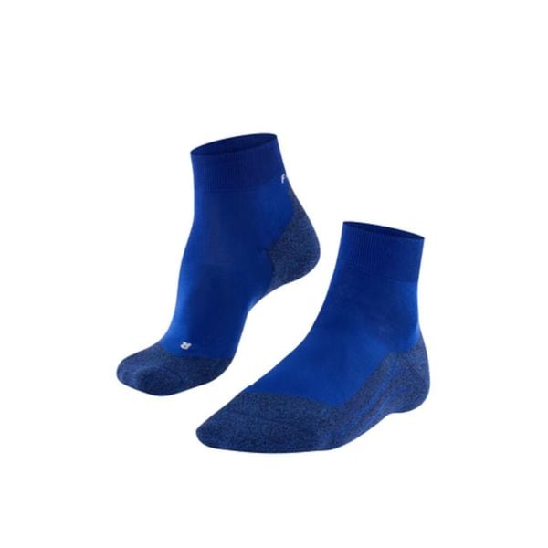 Skarpetki Falke RU4 Light Short. Niebieskie skarpety Falke, bez wzorów, z elastanu. Za 133.50 zł.