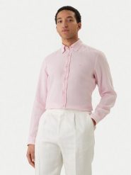 BOSS Koszula H-Liam 50556077 Różowy Regular Fit. Czerwone koszule Boss, m, bez wzorów, ze lnu, bez kołnierzyka, bez ramiączek. Za 549.99 zł.