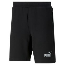 Krótkie spodenki męskie Puma TEAMFINAL CASUALS. Czarne szorty Puma, l, bez wzorów, sportowe. Za 174.00 zł.