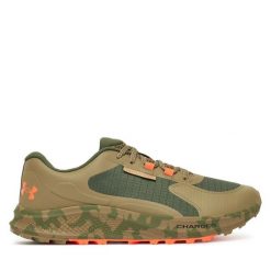 Buty do biegania Under Armour. Brązowe buty do biegania Under Armour, bez wzorów, bez zapięcia, do biegania. Za 279.99 zł.