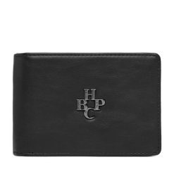 Portfel Beverly Hills Polo Club. Czarne portfele Beverly Hills Polo Club, bez wzorów. Za 59.99 zł.