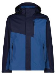Cmp Kurtka funkcyjna 3w1 w kolorze granatowym rozmiar: 52. Niebieskie kurtki outdoor i hardshell CMP, m, bez wzorów, z tkaniny, bez kaptura. Za 240.99 zł.