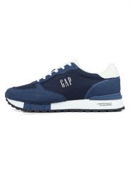 GAP Sneakersy "Osaka" w kolorze granatowym rozmiar: 42. Niebieskie buty sportowe casual GAP, bez wzorów, bez zapięcia. Za 144.58 zł.