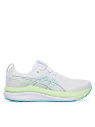 Asics Buty do biegania Gel-Kayano 33 1011C167 Biały. Białe buty do biegania ASICS, bez wzorów, z meshu, bez zapięcia, do biegania. Za 889.99 zł.