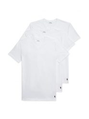 Polo Ralph Lauren Komplet t-shirtów 714936903001 Biały Slim Fit. Białe koszulki polo Polo Ralph Lauren, m, bez wzorów, z bawełny, bez kołnierzyka, bez ramiączek. Za 249.99 zł.