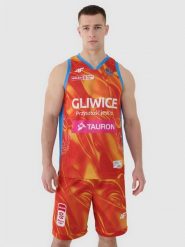 4F Koszulka meczowa replika domowa z sezonu 2024/25 męska 4F x PLK - GTK Gliwice - multikolor 3XL. Bezrękawniki 4F, m, bez wzorów, z dzianiny, bez kołnierzyka, bez ramiączek. Za 69.99 zł.