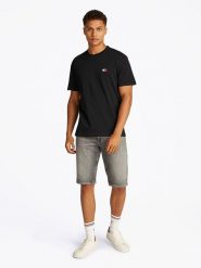 TOMMY JEANS Koszulka w kolorze czarnym rozmiar: L. Czarne bezrękawniki Tommy Jeans, l, bez wzorów, z bawełny, bez kołnierzyka, bez ramiączek. Za 154.79 zł.