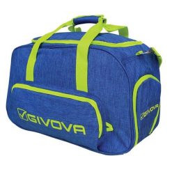 Torba sportowa Givova Brera Royal Jeans niebieska. Niebieskie torby na ramię Givova, bez wzorów, z jeansu, na ramię, bez dodatków. Za 118.91 zł.