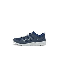 Sneakersy Ecco Terracruise. Niebieskie buty sportowe casual ecco, bez wzorów, bez zapięcia. W wyprzedaży za 524.10 zł.