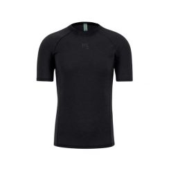 Koszulka termoaktywna Karpos Dinamico Merino 130. Czarne bielizna termoaktywna KARPOS, na zimę, l, bez wzorów, ze skóry, bez ramiączek, trekkingowe. Za 402.05 zł.