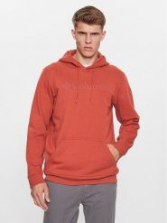 Columbia Bluza CSC Basic Logo™ II Hoodie Pomarańczowy Regular Fit. Brązowe bluzy Columbia, m, bez wzorów, z bawełny, bez kaptura. Za 189.99 zł.