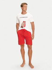 Brave Soul Piżama MLWS-149SANDWICH Kolorowy Regular Fit. Piżamy Brave Soul, m, bez wzorów, z bawełny, bez ramiączek. Za 129.99 zł.