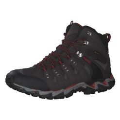 Buty turystyczne męskie Meindl Respond Mid II Gore-Tex. Szare buty turystyczne MEINDL, na zimę, bez wzorów, z gore-texu, bez zapięcia, do biegania, gore-tex. Za 999.90 zł.