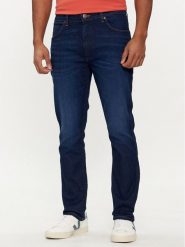 Wrangler Jeansy Larston 112350845 Granatowy Slim Fit. Niebieskie jeansy Wrangler, m. Za 249.99 zł.