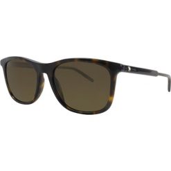 Okulary przeciwsłoneczne "MB593S/S" w kolorze brązowo-czarnym. Brązowe okulary przeciwsłoneczne marki Roberto Cavalli, Balenciaga, Versace. W wyprzedaży za 479.95 zł.
