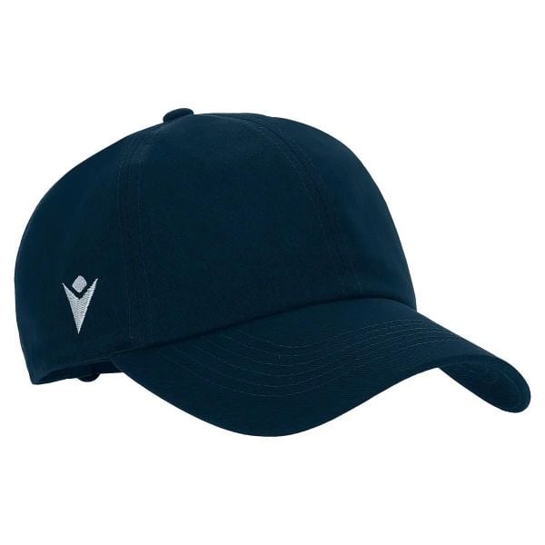 Czapka z daszkiem Macron Dart (x5). Niebieskie czapki z daszkiem Macron, bez wzorów, z materiału. Za 255.40 zł.