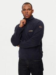 Napapijri Polar Dolent NP0A4HZO Granatowy Regular Fit. Niebieskie bluzy z polaru Napapijri, l, bez wzorów, z polaru, bez kaptura. Za 359.99 zł.