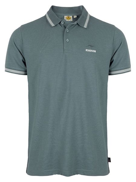 Roadsign Koszulka polo w kolorze niebieskim rozmiar: 3XL. Niebieskie koszulki polo Roadsign, xl, bez wzorów, z bawełny, bez kołnierzyka, bez ramiączek. Za 65.54 zł.