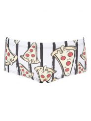 Arena Kąpielówki "Pizza" w kolorze biało-czarnym rozmiar: 7. Czarne kąpielówki Arena, bez wzorów. Za 73.99 zł.