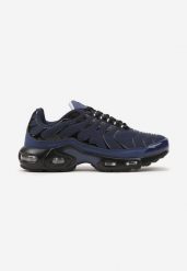 Niebiesko-Czarne Buty Sportowe Sneakersy Ozdobione Tłoczeniem Zalirae. Niebieskie buty sportowe casual Born2be, bez wzorów, z dresówki, bez zapięcia. W wyprzedaży za 119.99 zł.