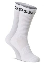 BOSS Skarpety pakowane po 2 szt. Mężczyźni Bawełna biały, 39-42. Białe skarpety Boss, bez wzorów, z bawełny. Za 74.95 zł.